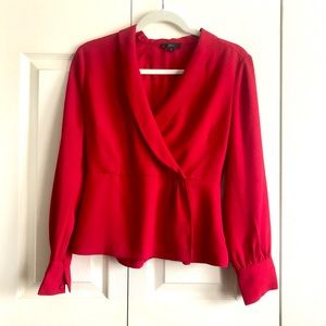 J.crew Red top